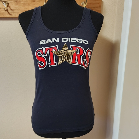 LOFT Tops - LOFT San Diego Stars Black Tank Top